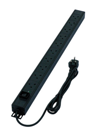 19" 10 Way Power strip (U