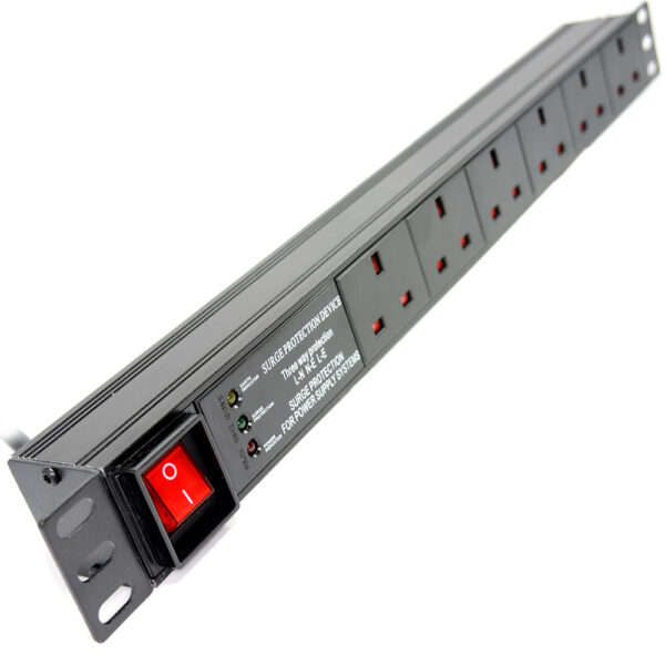 19 6 Way UK Type with Master Switch 13Amps  Sockets BS1363 19 6 Way UK Type with Master Switch 13Amps  Sockets BS1363