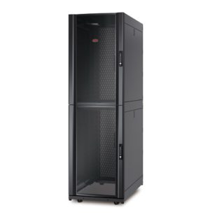 APC NetShelter SX Colocation 2 x 20U 600mm Wide x 1070mm Deep Enclosure with Sides Black - AR3200X437 | price in dubai UAE GCC saudi africa