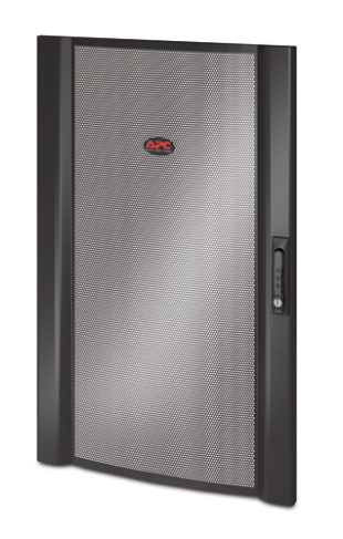 APC NetShelter SX Colocation 20U 600mm Wide Perforated Curved Door Black - AR7003 | price in dubai UAE GCC saudi africa