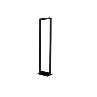 NetShelter 2 Post Rack 45U Threaded Holes Black - AR201 | price in dubai UAE Africa saudi arabia