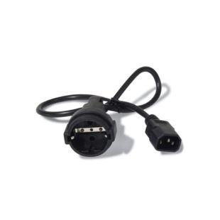 Power Cord C14 to CEE 7/7 Schuko 0.6m - AP9880 | price in dubai UAE Africa saudi arabia