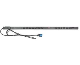 Rack PDU,Basic,ZeroU,16A,230V,(20)C13 & (4)C19; IEC309, 10 ft Cord - AP7554 Price in Dubai UAE