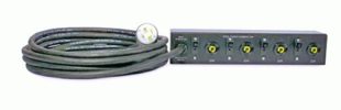 Rack PDU Extender, Basic, 2U, 30A, 100/120/200/208V, (4)L5-20 AP7580