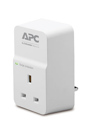 APC Essential SurgeArrest 1 outlet 230V UK - PM1W-UK | price in dubai UAE GCC saudi africa