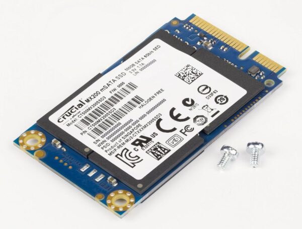 Crucial MX200 500GB mSATA Internal Solid State Drive - CT500MX200SSD3