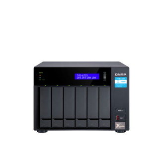 QNAP 6-Bay NAS Intel Core i3-8100T 8GB DDR4 - TVS-672X-i3-8G | price in dubai uae africa saudi arabia