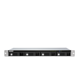 QNAP 4-bay 1U 12" short-depth rackmount - TR-004U | price in dubai uae africa saudi arabia