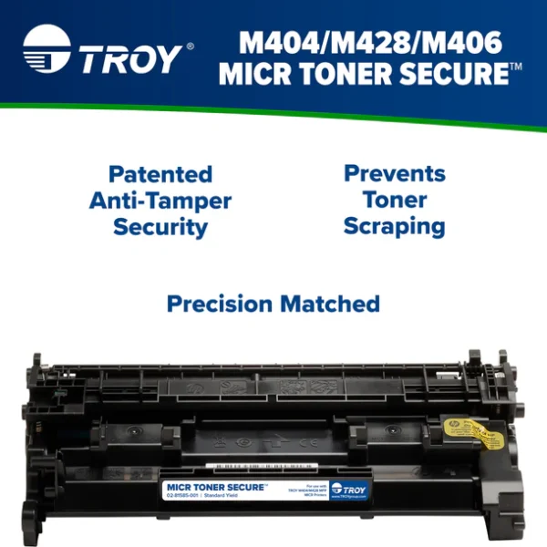 02-CF259A-001 TROY M404/M406/M428 MICR Toner Secure STY Cartridge (EMEA)